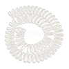 Electroplated Glass Pearl Beads Strands GL-CBA64F3-01A-3