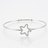 Tarnish Resistant 304 Stainless Steel Bangles LS-STAS-N084-01-2