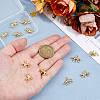12Pcs Rack Plating Brass Pendants KK-HS0001-27-3