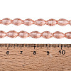 Transparent Glass Beads Strands GLAA-N071-01A-A04-4