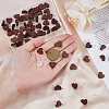 60Pcs Wood Stud Earrings Finding EJEW-FI0003-33A-3