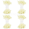 Gypsum with Cotton Cord Artificial Flower Core DIY-WH20007-36A-02-1