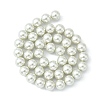 Eco-Friendly Dyed Glass Pearl Round Beads Strands HY-A002-10mm-RB009-3