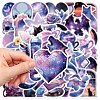 50Pcs PVC Adhesive Waterproof Self-Adhesive Stickers PW-WGE69A3-01-4