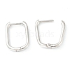 Brass Huggie Hoop Earrings EJEW-L234-025P-2