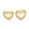 201 Stainless Steel Charms STAS-B001-20G-2