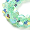 Baking Painted Transparent Glass Beads Strands GLAA-F029-TM6mm-10-3