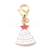 Christmas Theme Alloy Enamel Pendants X-HJEW-JM00427-04-1