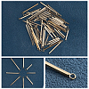 SUNNYCLUE 60Pcs 4 Style 304 Stainless Steel Pendants STAS-SC0003-94-4