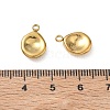 304 Stainless Steel Charms SA-CBA11D7-02G-3