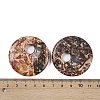 Natural Leopard Skin Jasper Pendants G-C140-10H-3