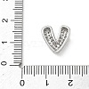 Brass Micro Pave Cubic Zirconia Pendants KK-A300-02P-V-3