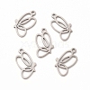 Non-Tarnish 201 Stainless Steel Pendants STAS-E188-09P-2