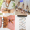 Natural Wood Beads WOOD-TA0001-01-LF-9