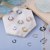 Craftdady 36Pcs 36 Style Alloy & 316L Surgical & 304 Stainless Steel Nose Ring & Nose Stud Set AJEW-CF0001-20-4