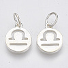 925 Sterling Silver Charms X-STER-T002-44S-08-3