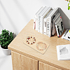 Beech Wooden Jewelry Bracelet Finger Ring Diplay Holder Tray ODIS-WH0010-02J-01-5