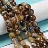 Natural Banded Agate Beads Strands G-K351-A09-02-2