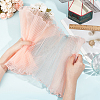 Organza Gauze Pleated Lace Trim OCOR-WH0092-23A-3