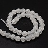 Crackle Glass Round Beads Strands X-CCG-E001-4mm-04-2