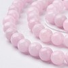 Natural Mashan Jade Round Beads Strands X-G-D263-6mm-XS23-2