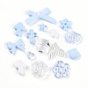 Transparent & Opaque Acrylic Beads TACR-T028-26D-2