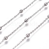 Tarnish Resistant 304 Stainless Steel Cable Chains CHS-E018-08P-1