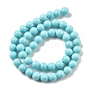 Synthetic Turquoise Beads Strands G-A255-A04-01B-3