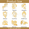 Nickel Decoration Stickers DIY-WH0450-128-2