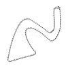 304 Stainless Steel Box Chain Necklaces NJEW-H421-7-1
