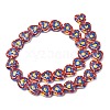 Glass Enamel Beads GLAA-Z021-01C-2