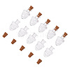 10Pcs Clear Glass Wishing Bottles AJEW-TA0002-85C-1