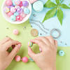 DIY Candy Color Bracelet Necklace Making Kit MACR-CJC0001-12P-03-4