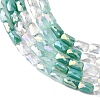 Electroplate Glass Beads Strands EGLA-D300-05-18-3