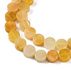 Natural Topaz Jade Beads Strands G-C159-B02-01-4