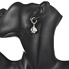 Ocean 304 Stainless Steel Hoop Dangle Earrings for Women EJEW-JE07267-02-2