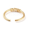 Constellation/Zodiac Sign Brass Cuff Rings RJEW-O042-06G-A-3