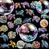 50Pcs Sea ??Turtle PVC Waterproof Stickers PW-WG10E6D-01-4