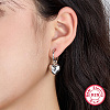 Sterling Silver Hoop Earrings ZQ9418-3