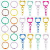 15Pcs Alloy Swivel Clasps FIND-TA0010-55-1