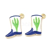 Printed Brass Pendants KK-CBA42CA-10G-02-1