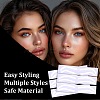 60Pcs 3 Styles Plastic Eyebrow Tattoo Practice Skin AJEW-CP0009-58B-5