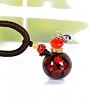 Glass Perfume Essence Bottle Pendant Necklace PW-WG08612-01-1