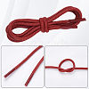 Round Waxed Cord Shoelace String OCOR-WH20007-225B-03-5