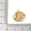 Ocean 304 Stainless Steel Pendants STAS-P390-01D-G-3