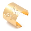 304 Stainless Steel Cuff Bangles for Women BJEW-U026-03G-2