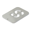 304 Stainless Steel Pendants STAS-Y004-01P-67