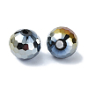 AB Color Plated Glass Beads EGLA-P059-02A-AB28-2