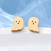 304 Stainless Steel Stud Earrings EJEW-P126-22-4