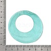 Spray Painted Natural Capiz Shell Big Pendants SHEL-C009-05-3